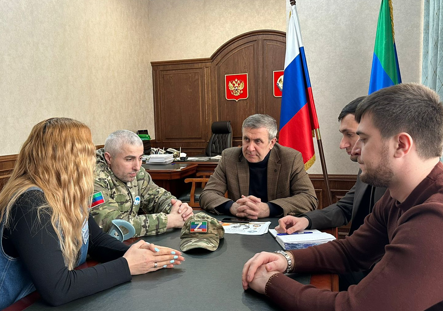 Дагестанский уполномоченный встретился с участником СВО