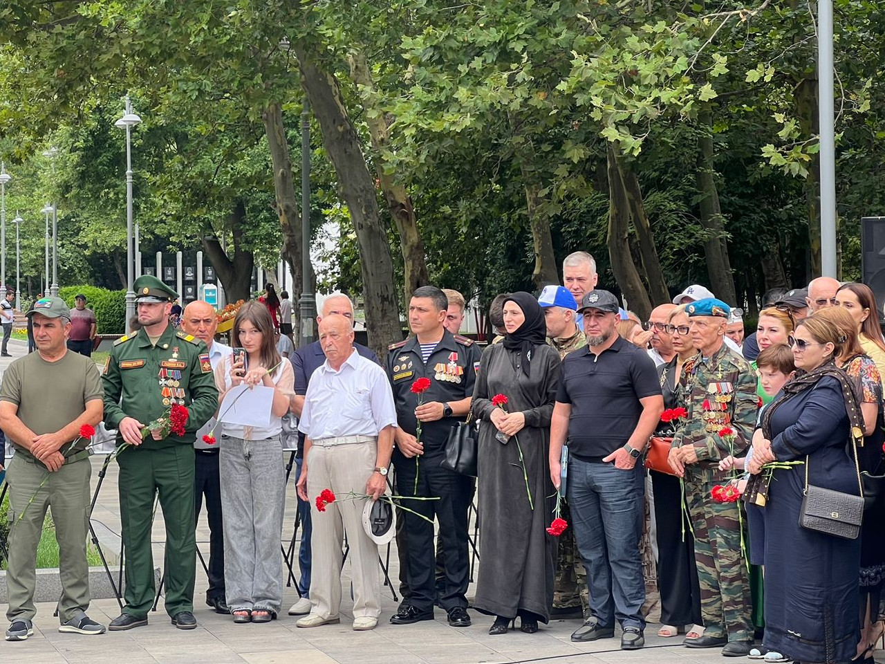 Акция в память о детях — жертвах войны в Донбассе прошла в Махачкале