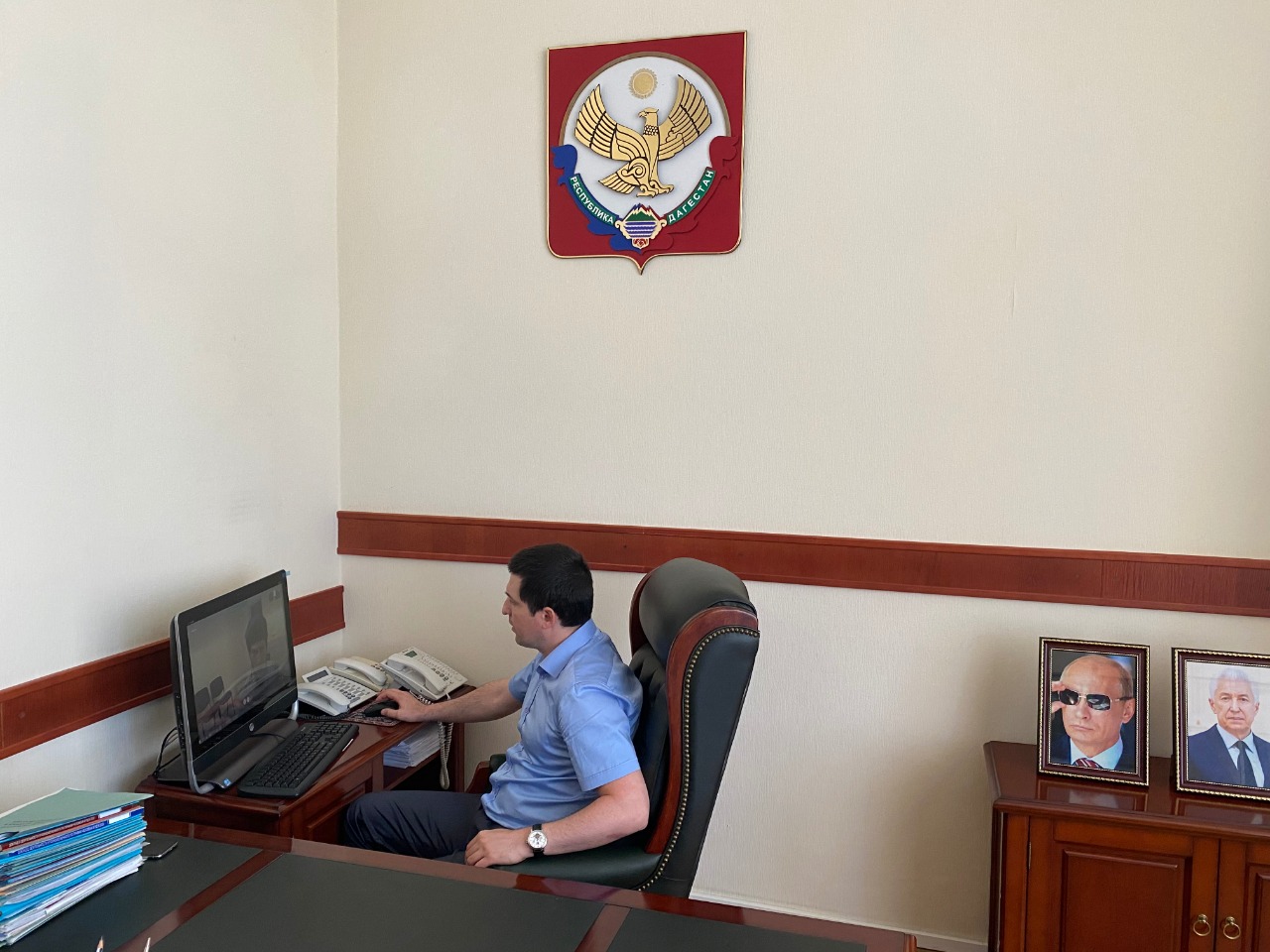 Омбудсмен провел прием следственно-арестованных по видеосвязи