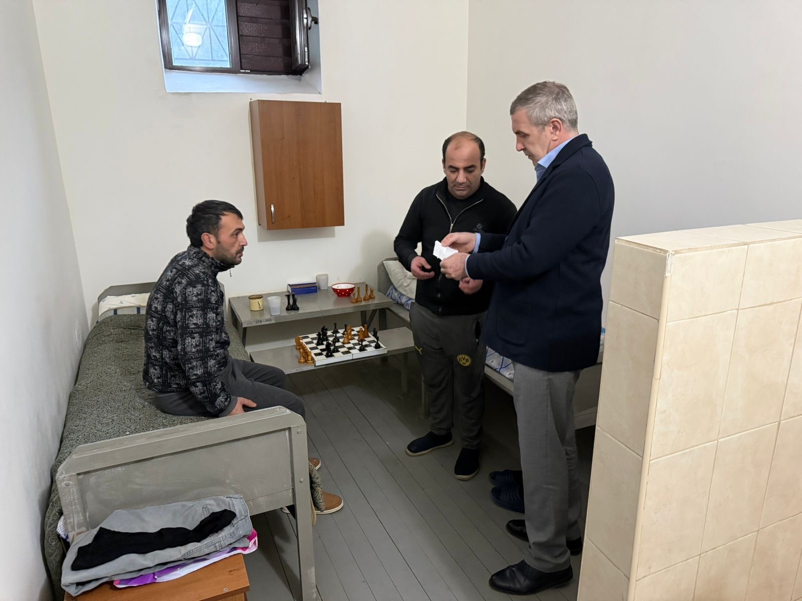 Посещение изолятора временного содержания в Рутульском районе