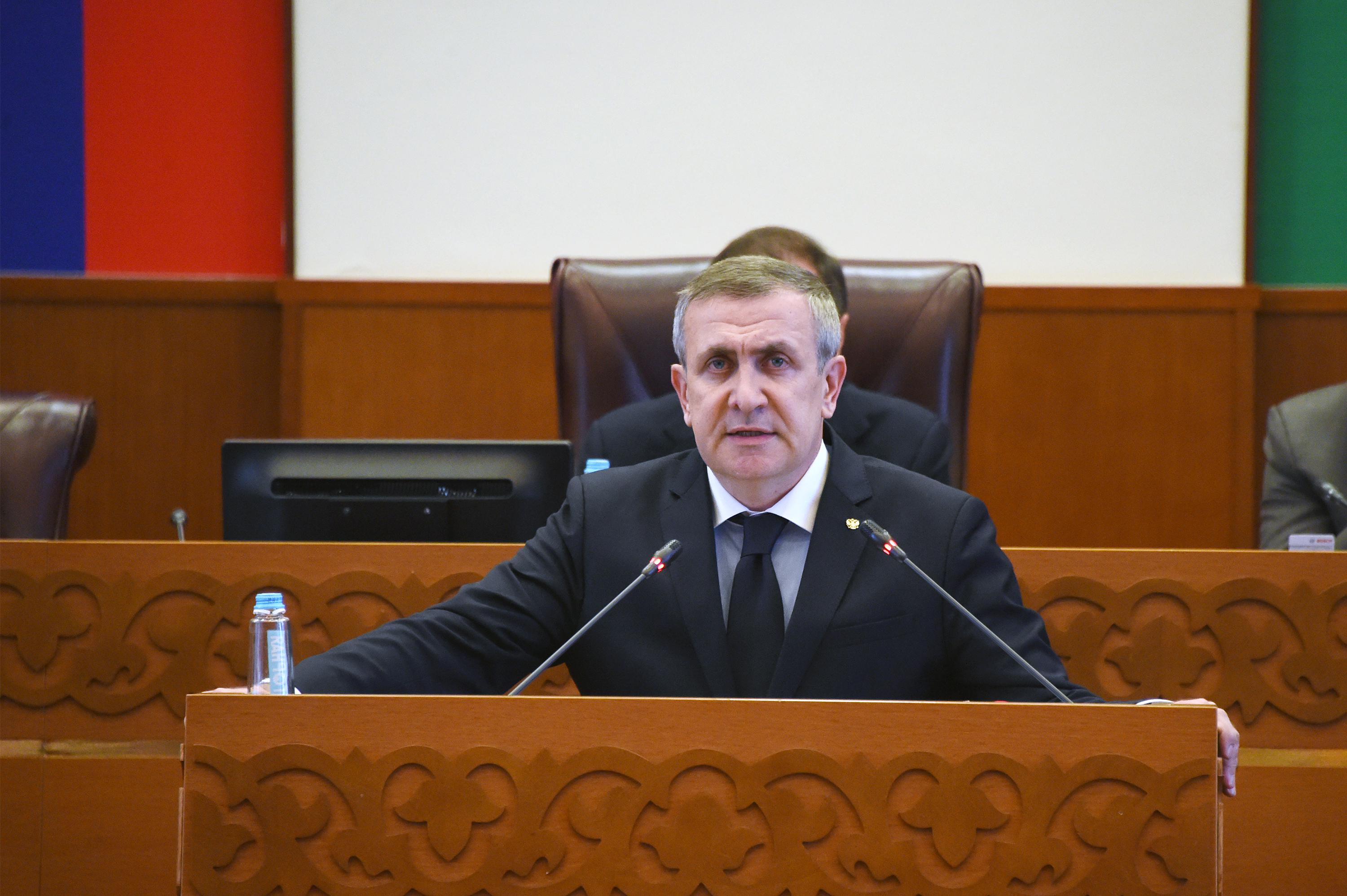 Запир Алхасов принял участие на сессии Народного Собрания Республики Дагестан