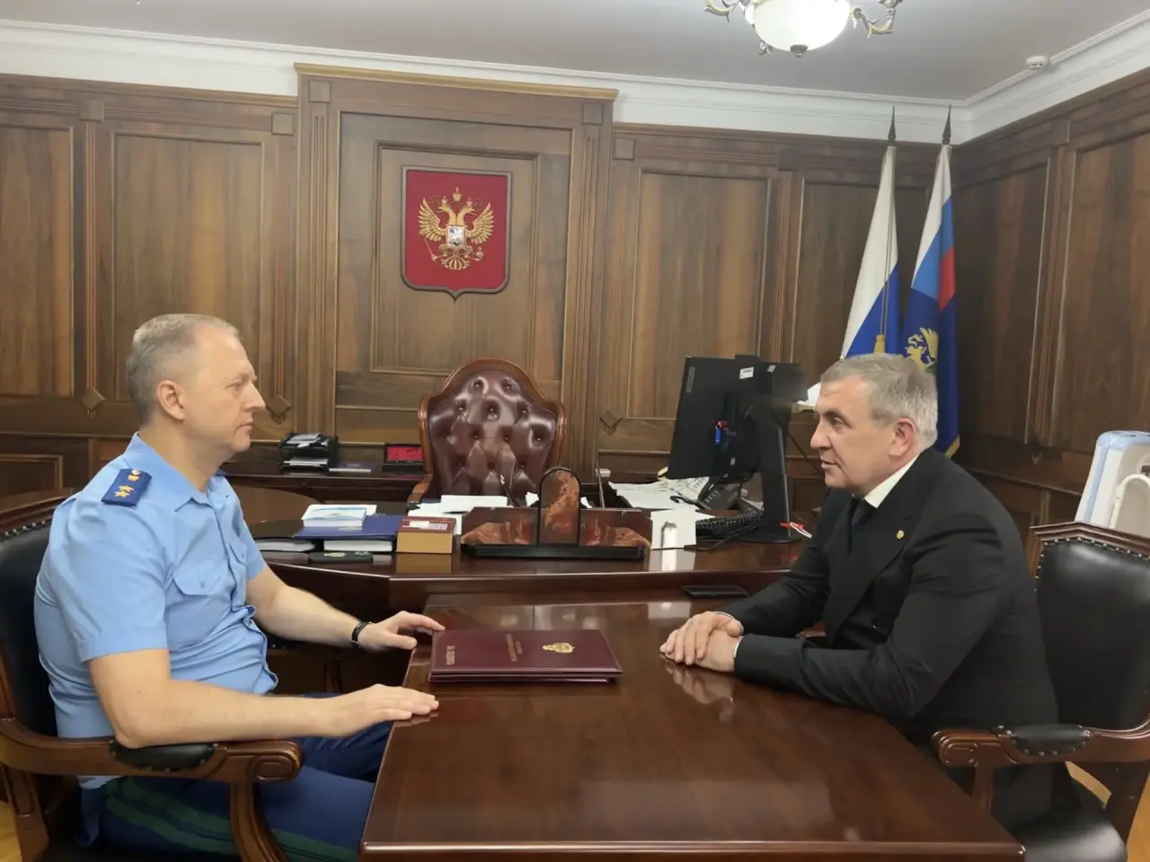Состоялась рабочая встреча с Прокурором Республики Дагестан Денисом Авдеевым