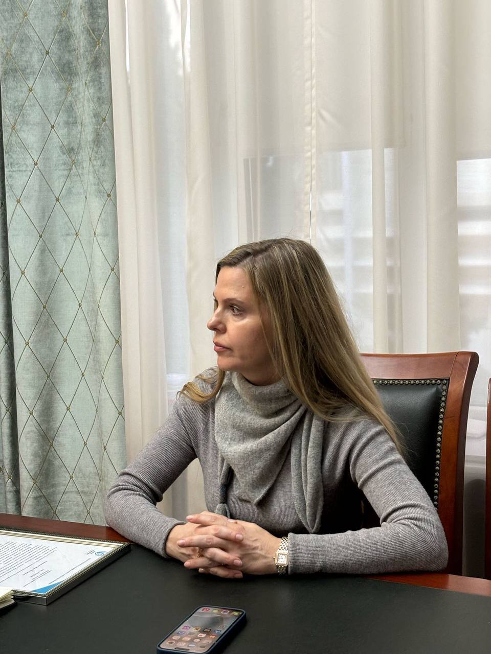 Уполномоченный встретился с Президентом Благотворительного фонда «Ангел Надежды» и художественным руководителем творческого коллектива «Ангелы надежды»