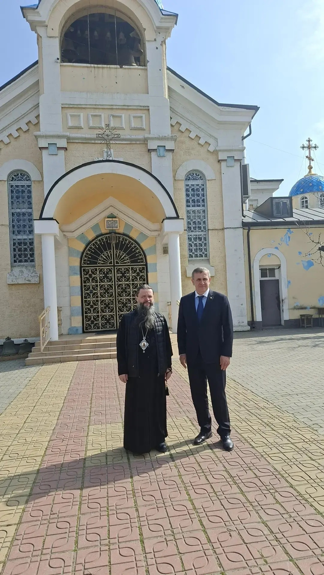Состоялась встреча с архиепископом Махачкалинским и Дербентским Варлаамом