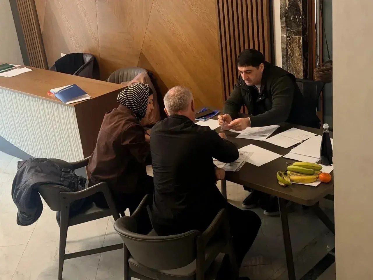 Сотрудники аппарата Уполномоченного по правам человека в Республике Дагестан провели выездной прием граждан в пунктах временного размещения