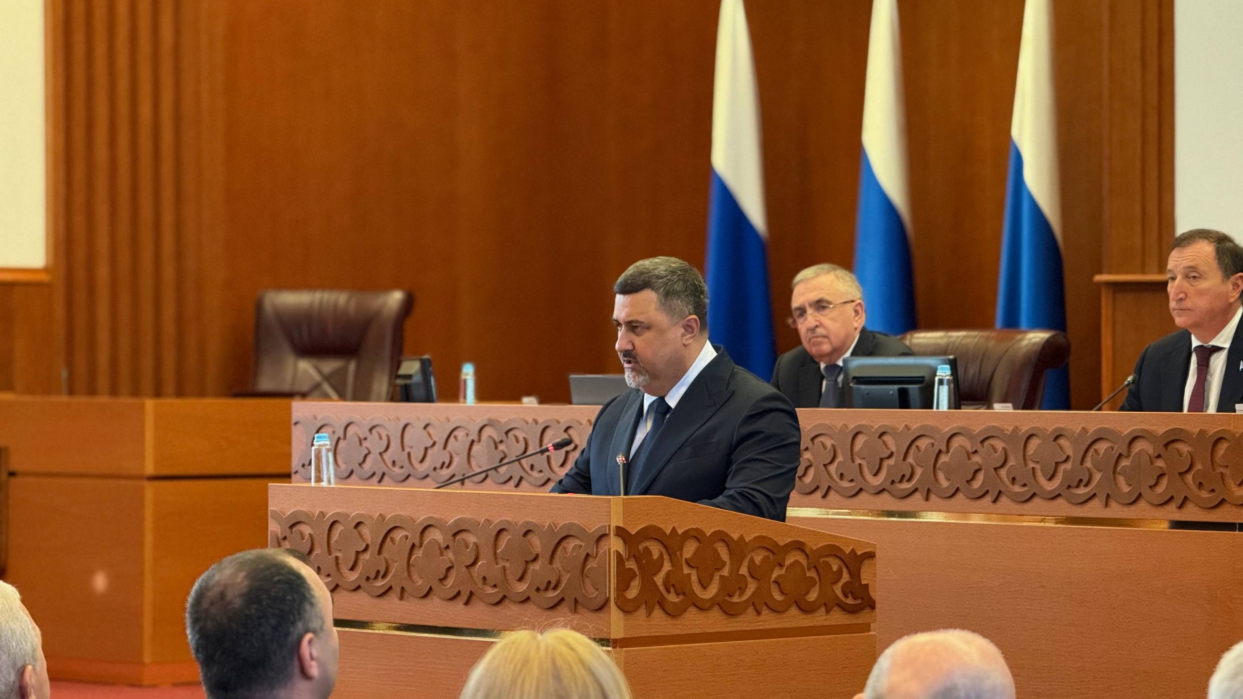 Запир Алхасов принял участие на сессии Народного Собрания Республики Дагестан