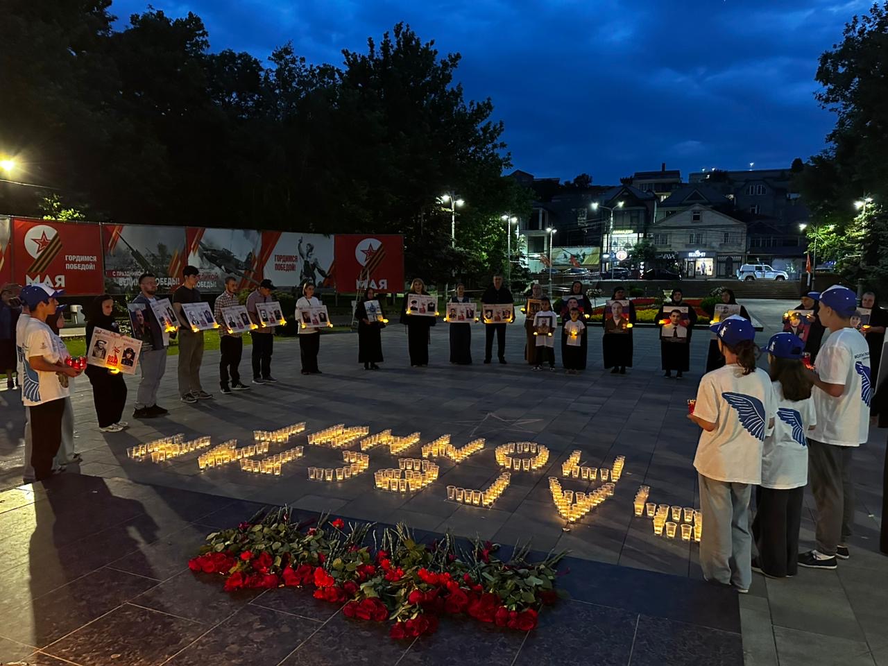 Запир Алхасов принял участие в патриотической акции «Свеча памяти: живая нить поколений»
