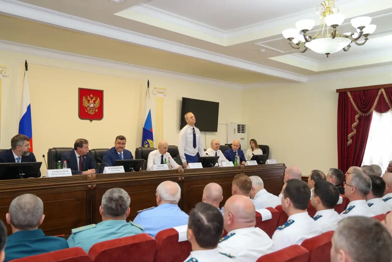 Запир Алхасов принял участие в церемонии официального представления Прокурора Республики Дагестан Дениса Авдеева