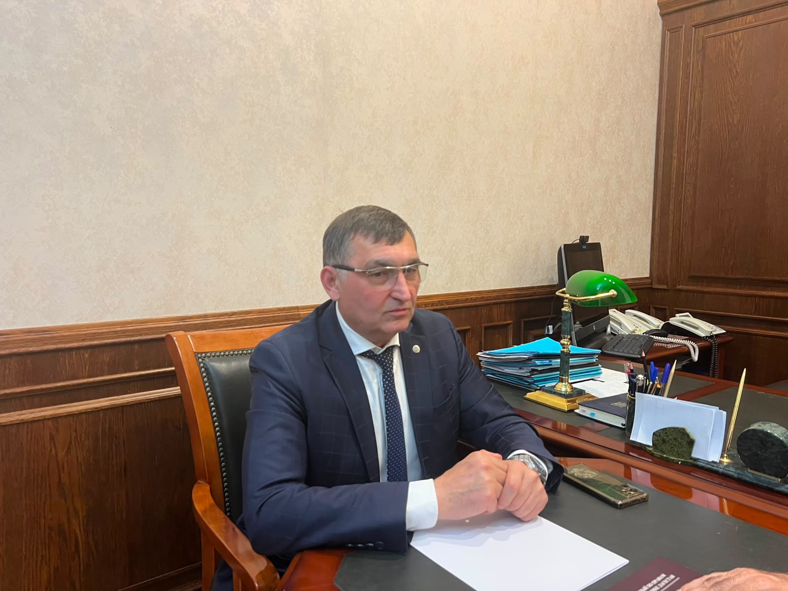 Запир Алхасов встретился с Ибрагимом Мальсаговым