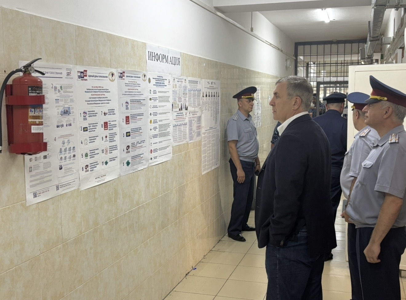 Запир Алхасов проверил условия для реализации избирательного права гражданами, содержащимися под стражей в СИЗО-1 города Махачкалы
