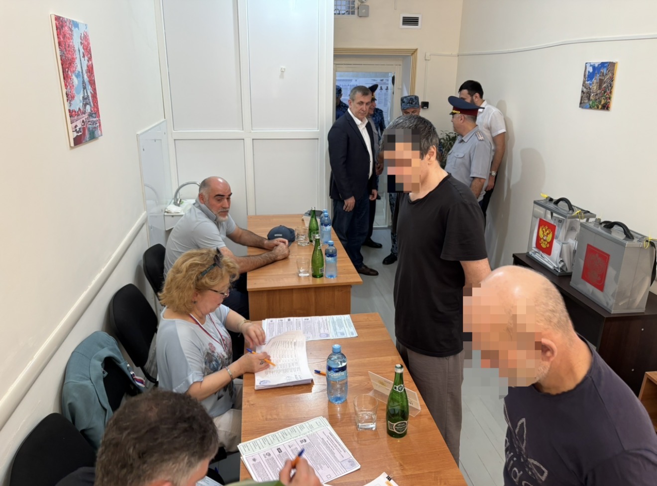 Запир Алхасов проверил условия для реализации избирательного права гражданами, содержащимися под стражей в СИЗО-1 города Махачкалы
